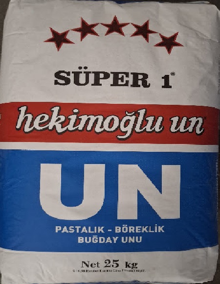 Hekimoğlu süper 1 Pasta Börek Unu 25 Kg